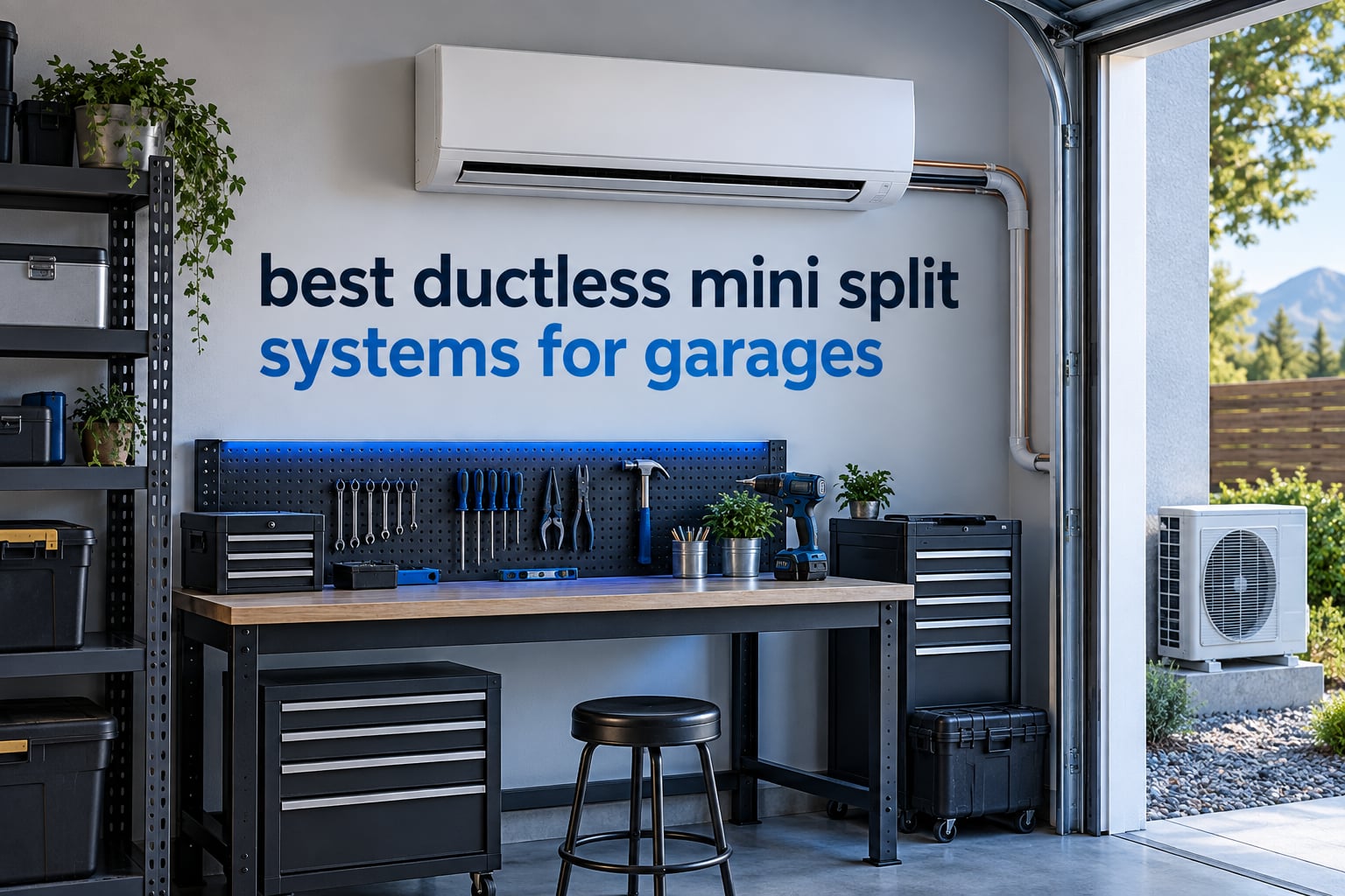 best ductless mini split systems for garages