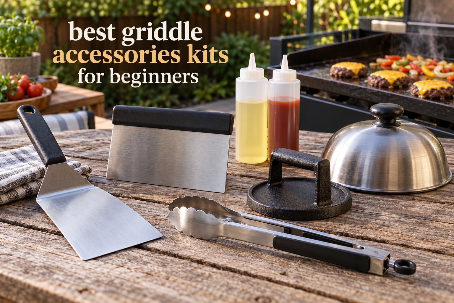 best griddle accessories kits for beginners