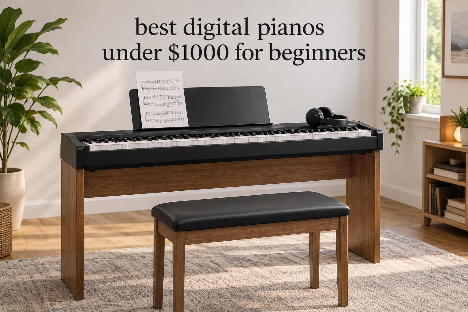best digital pianos under $1000 for beginners