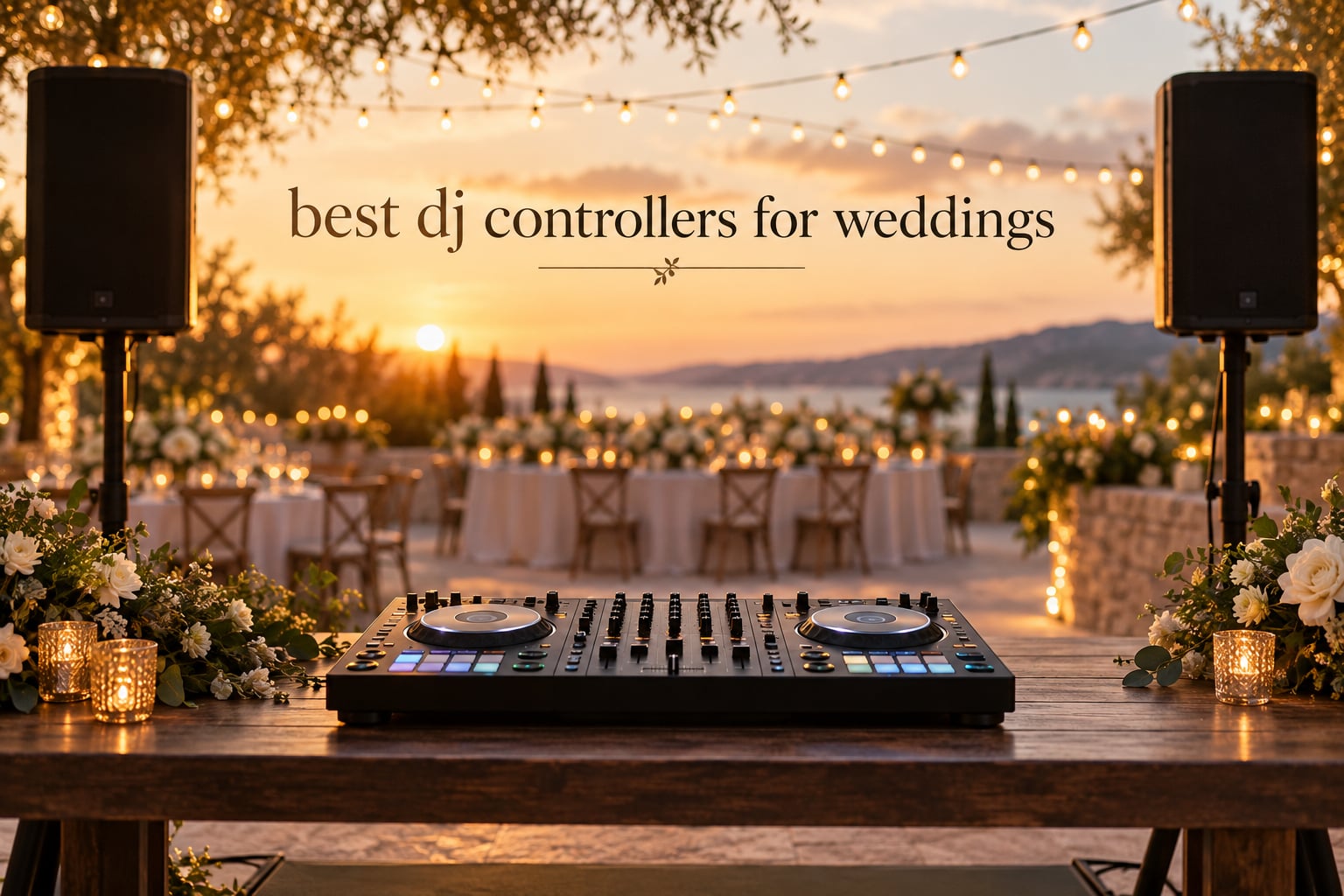 best dj controllers for weddings