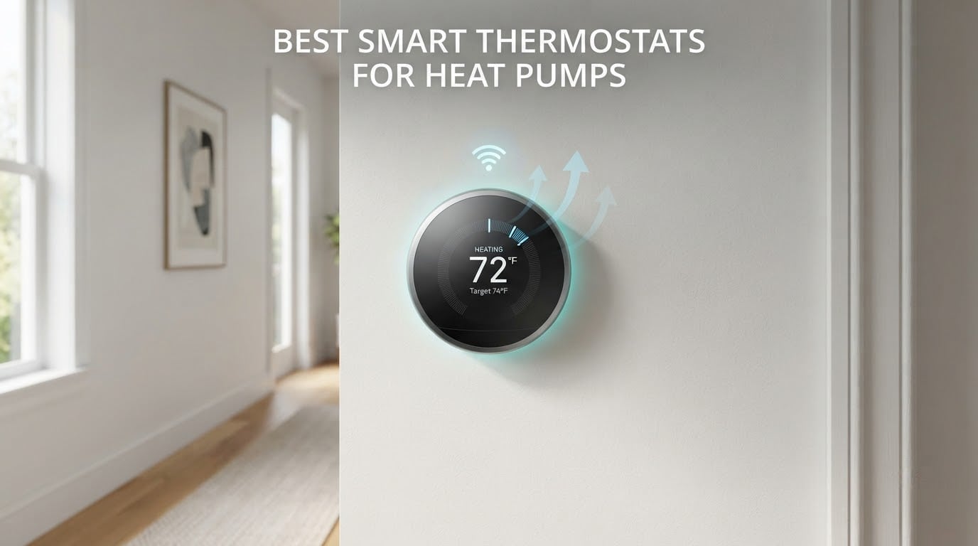 best smart thermostats for heat pumps