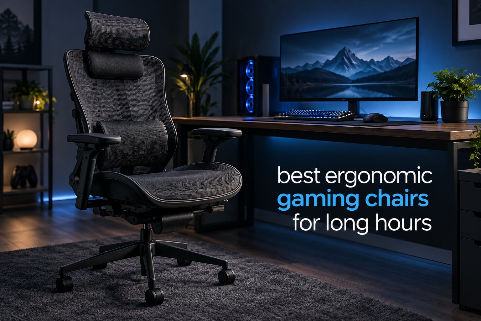 best ergonomic gaming chairs for long hours