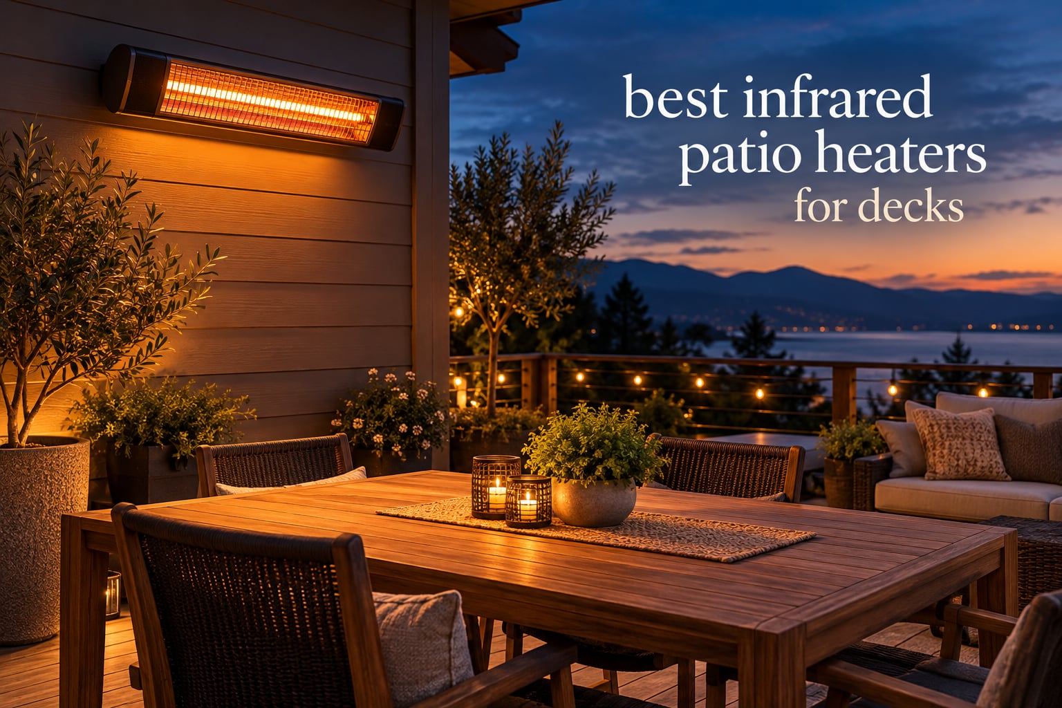 best infrared patio heaters for decks