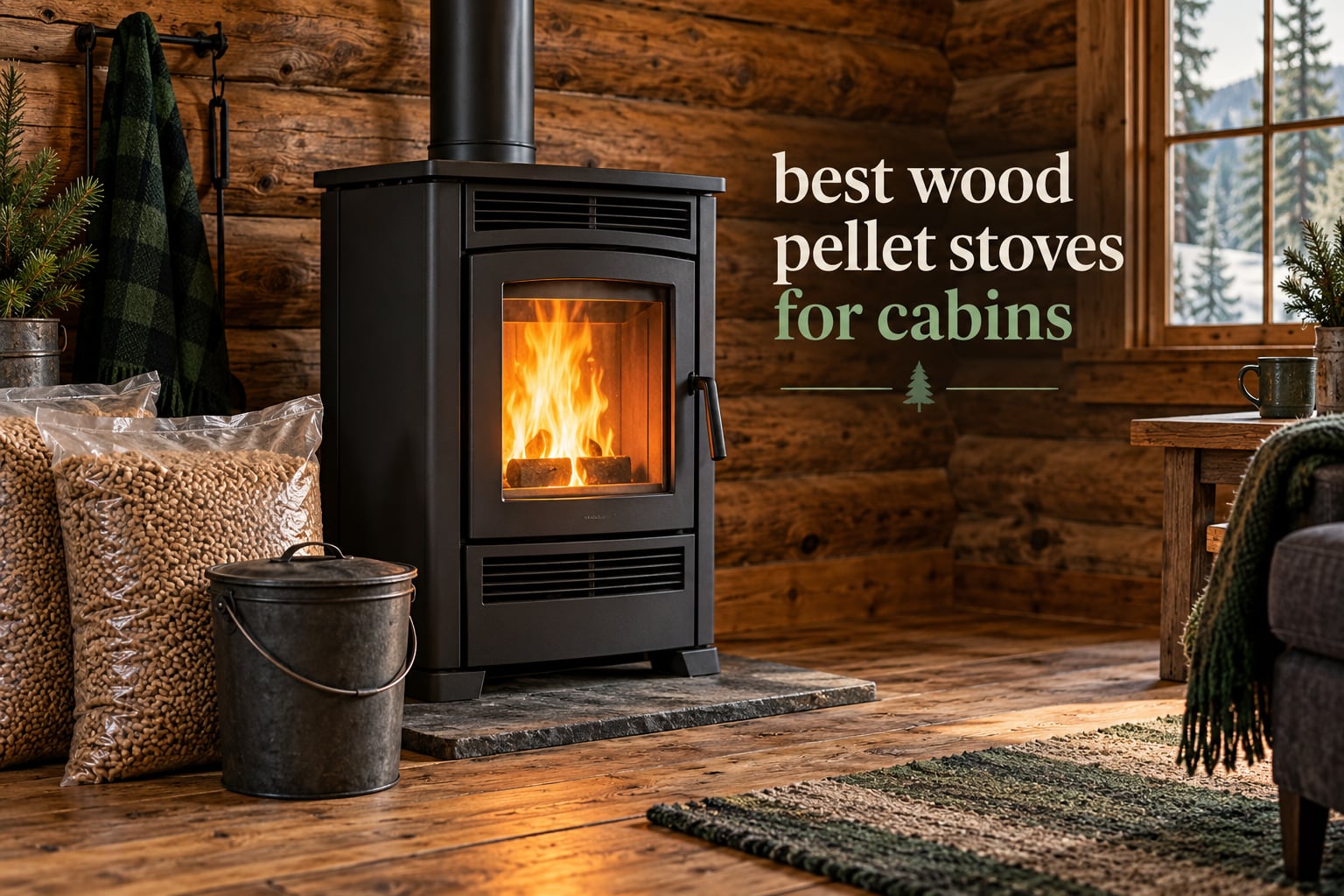 best wood pellet stoves for cabins