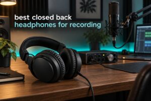 best closed back headphones for recording