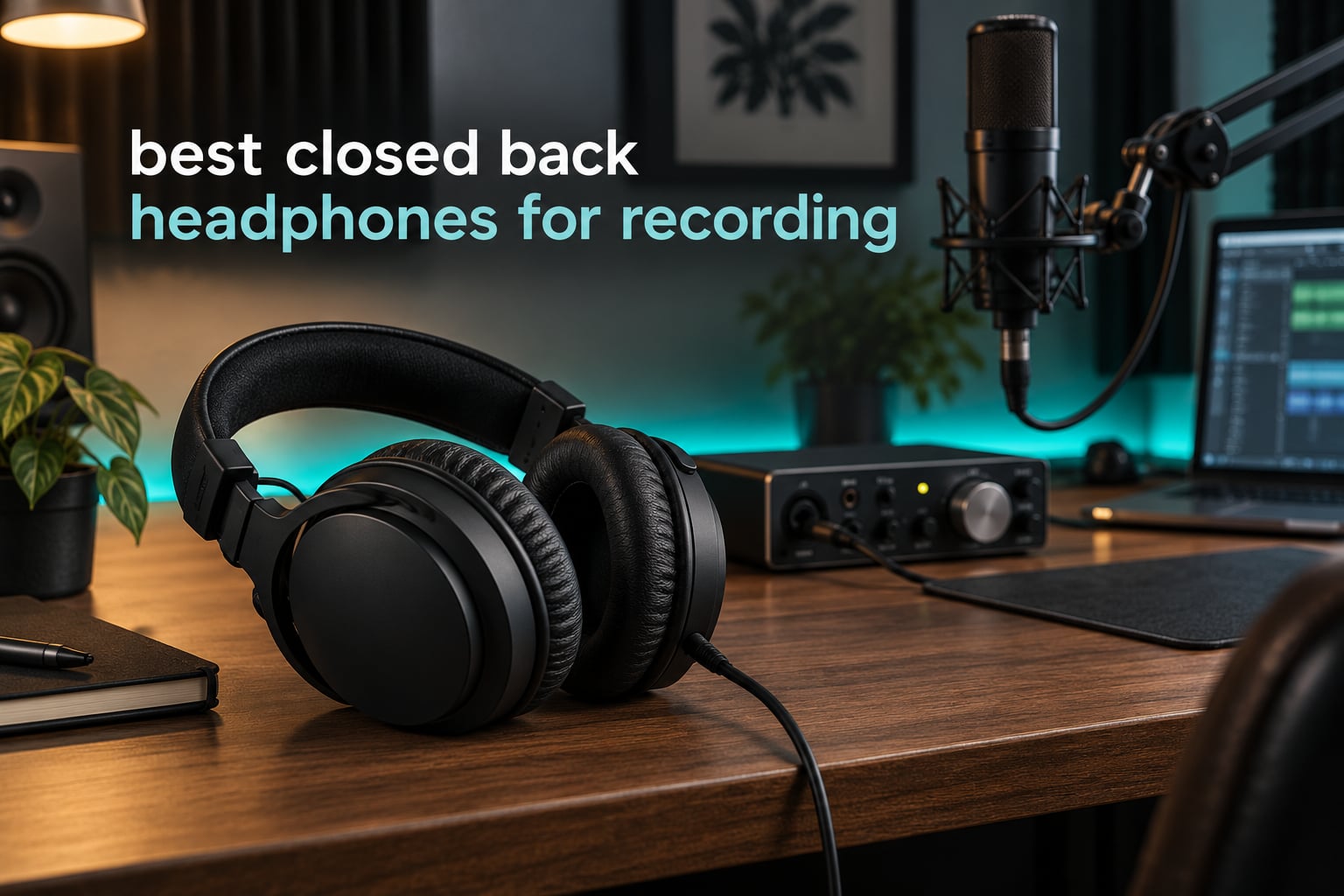 best closed back headphones for recording