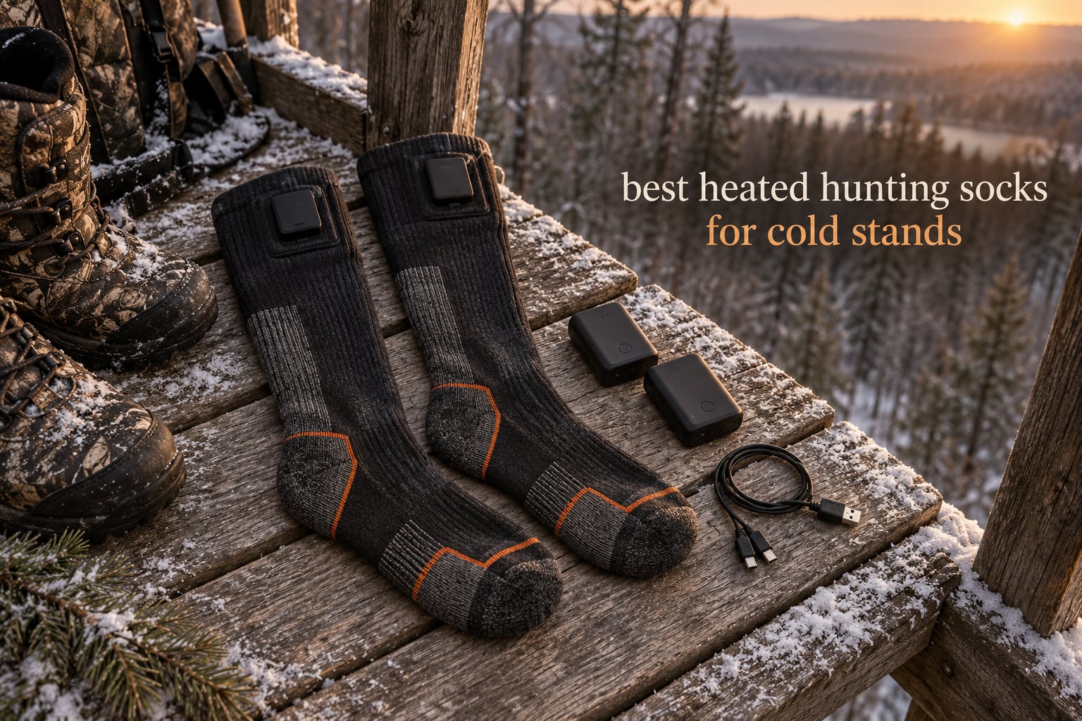 best heated hunting socks for cold stands
