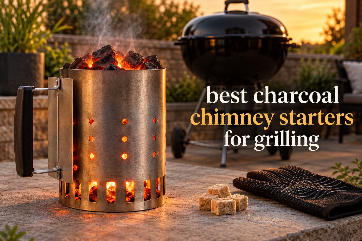 best charcoal chimney starters for grilling