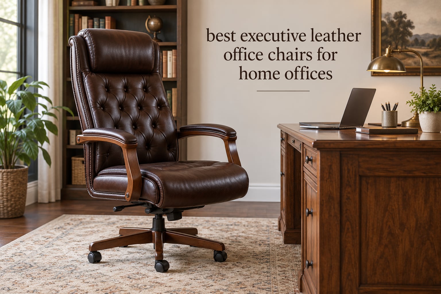 best executive leather office chairs for home offices