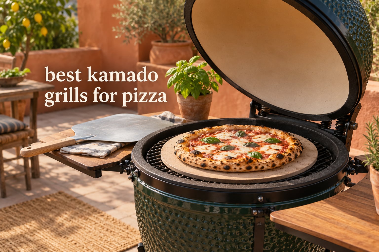 best kamado grills for pizza