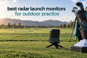 best radar launch monitors for outdoor practice