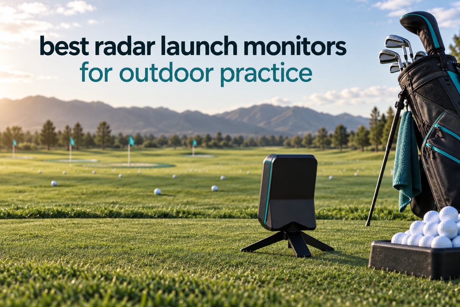 best radar launch monitors for outdoor practice