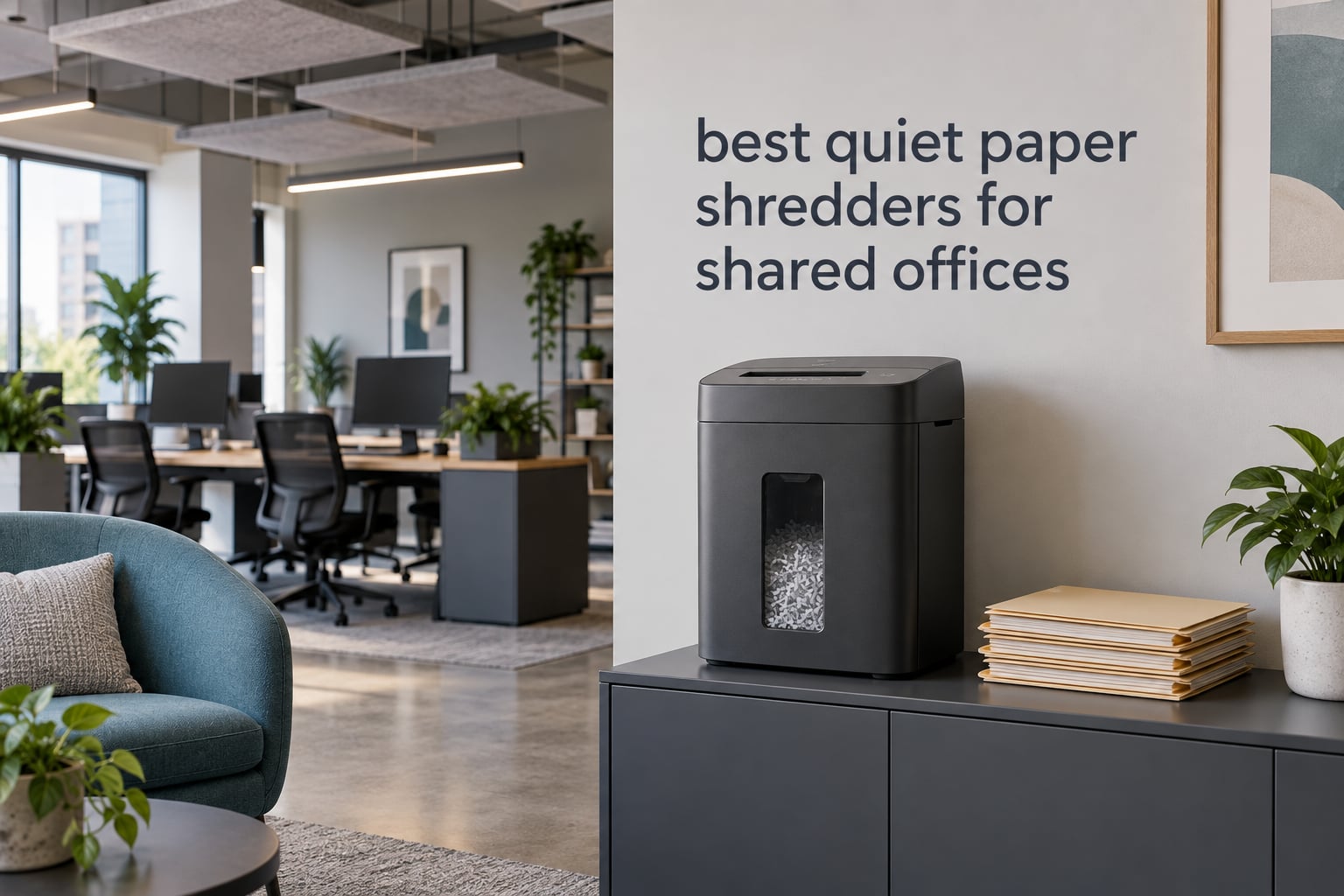 best quiet paper shredders for shared offices