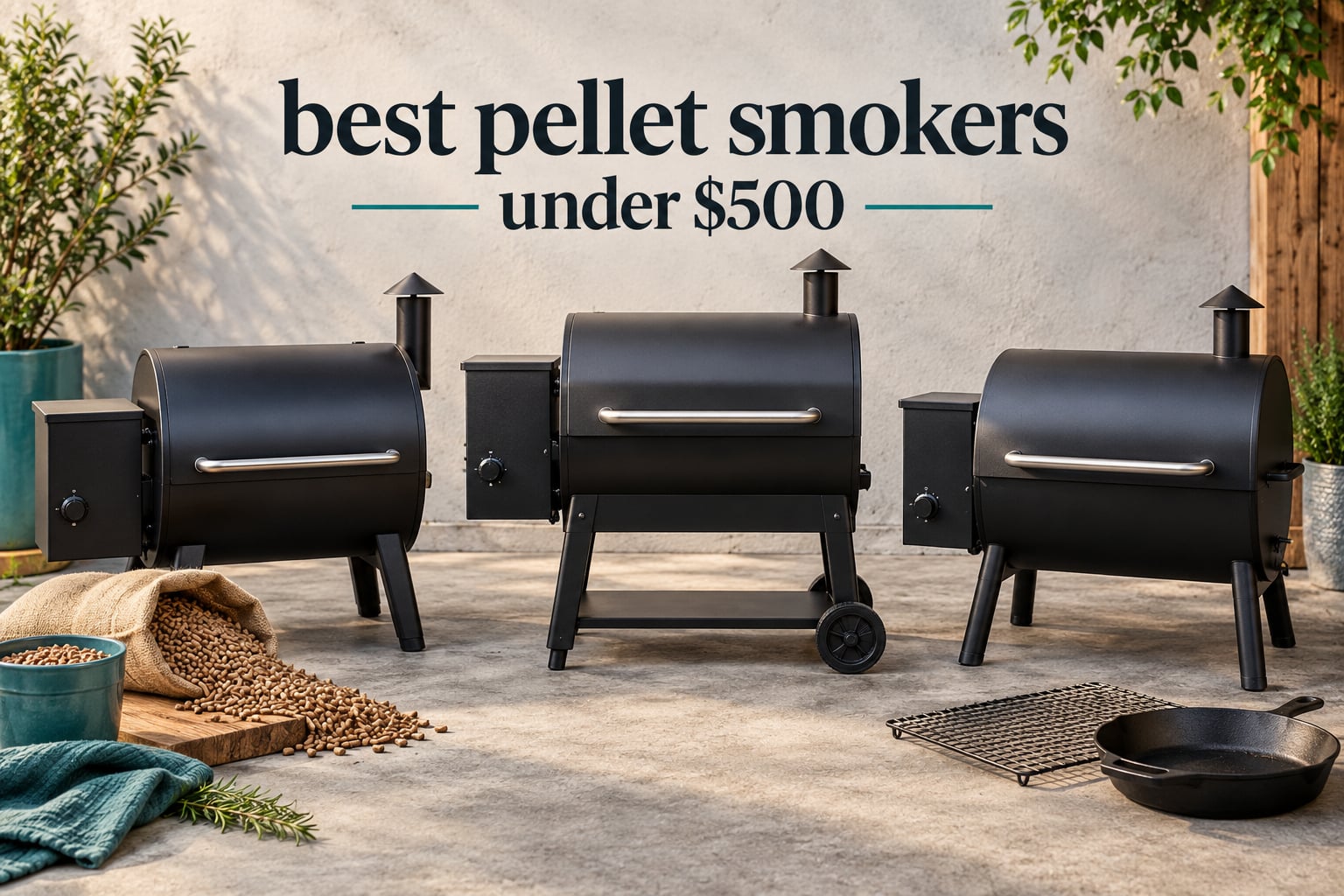 best pellet smokers under $500
