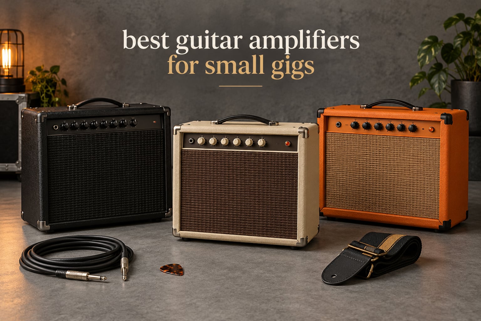 best guitar amplifiers for small gigs