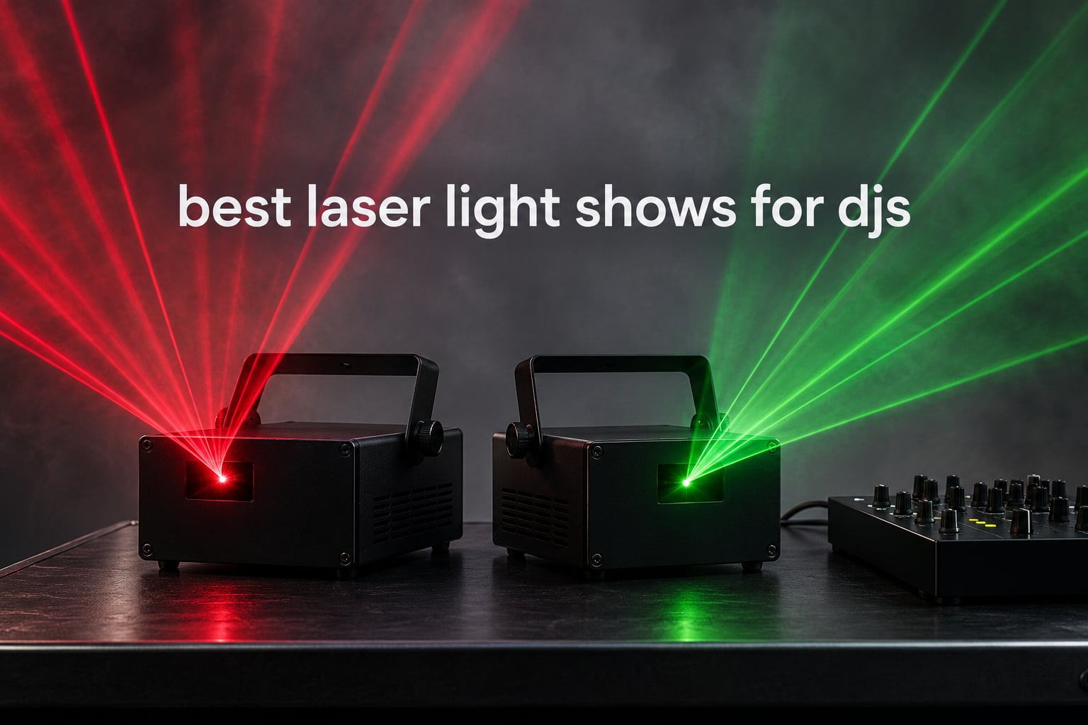 best laser light shows for djs