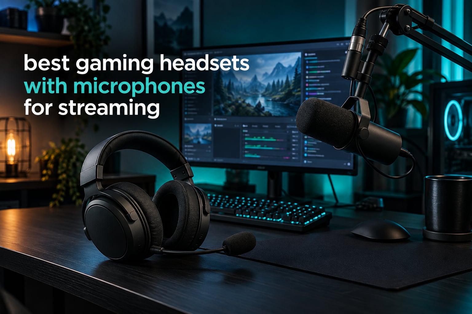 best gaming headsets with microphones for streaming