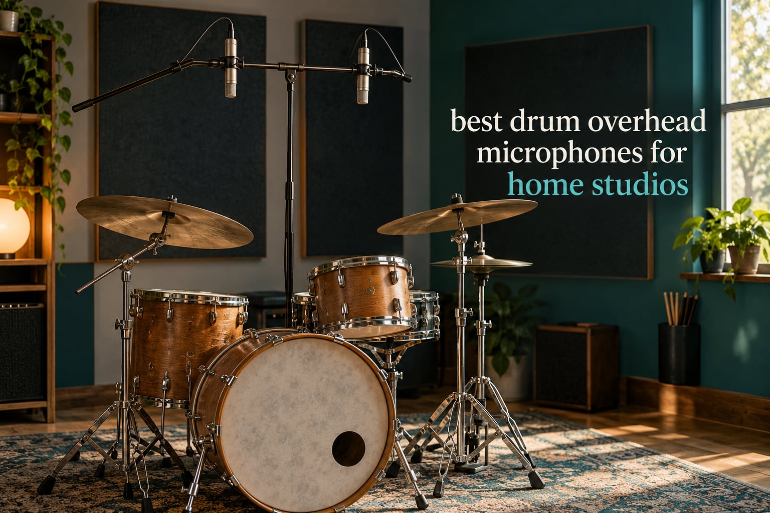 best drum overhead microphones for home studios