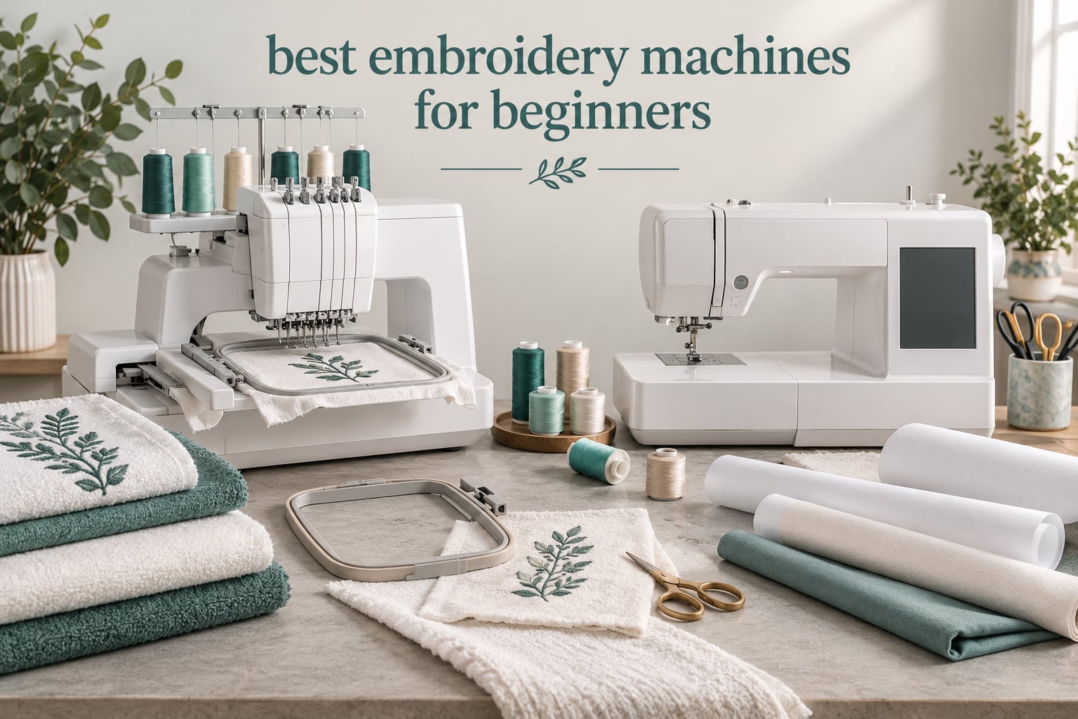 best embroidery machines for beginners
