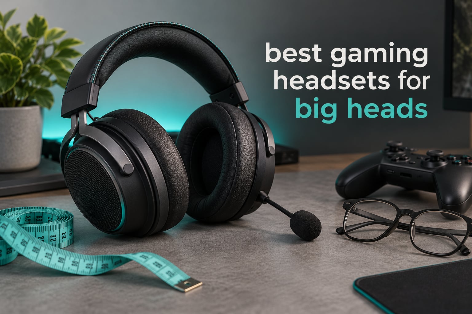 best gaming headsets for big heads