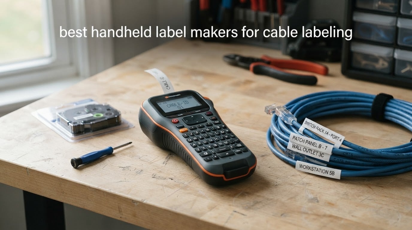 best handheld label makers for cable labeling