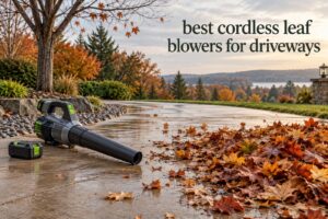 best cordless leaf blowers for driveways