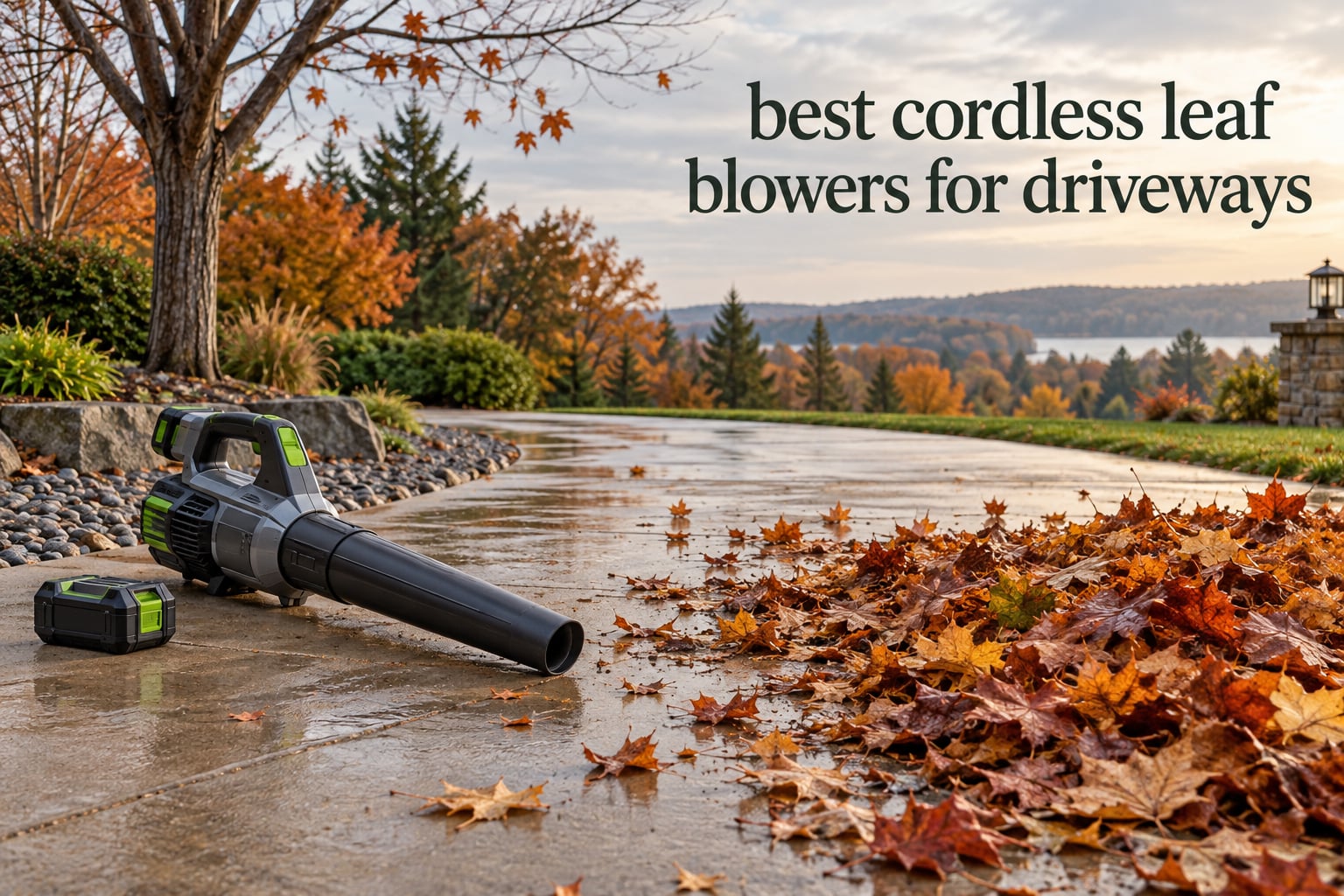 best cordless leaf blowers for driveways