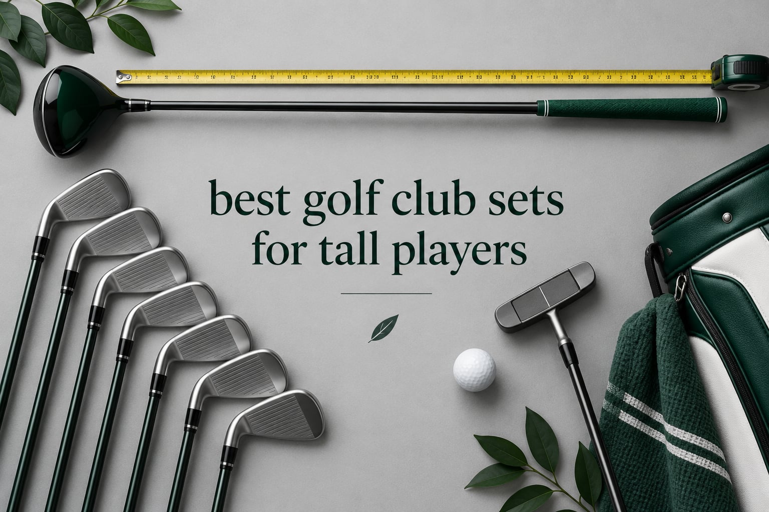 best golf club sets for tall players