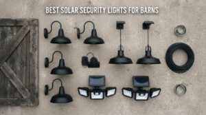 best solar security lights for barns