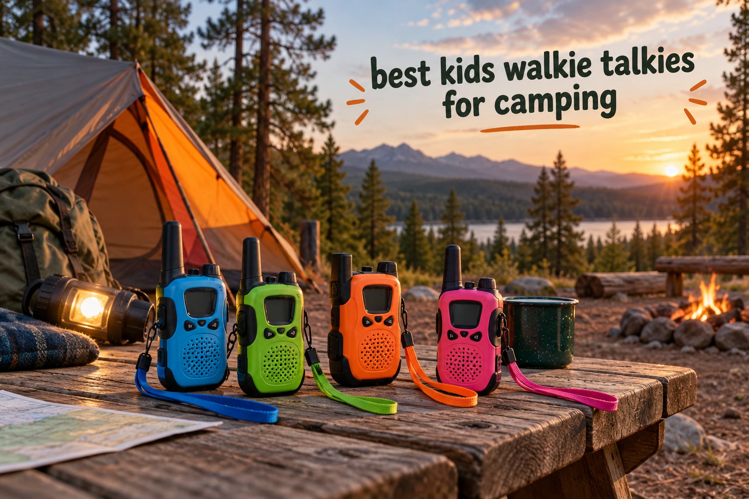 best kids walkie talkies for camping
