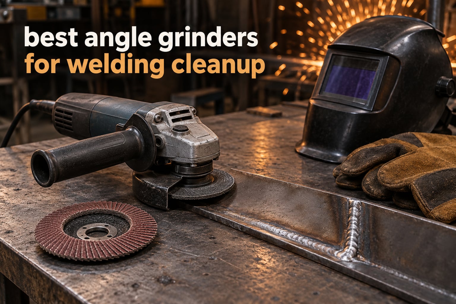best angle grinders for welding cleanup