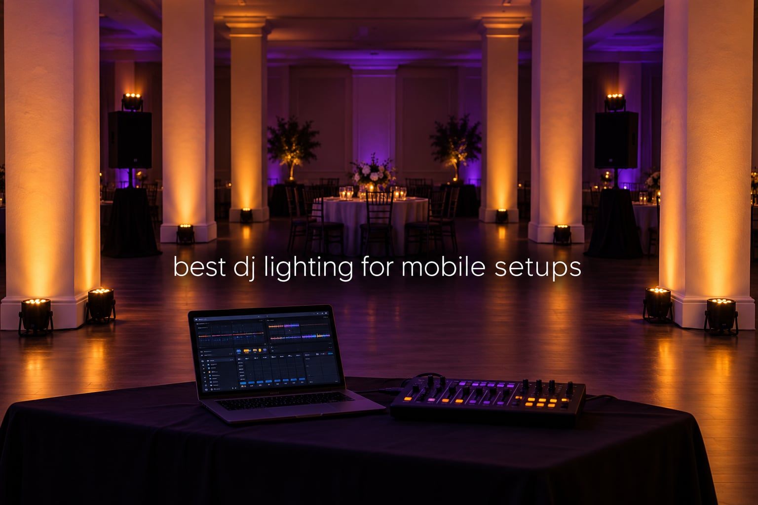 best dj lighting for mobile setups