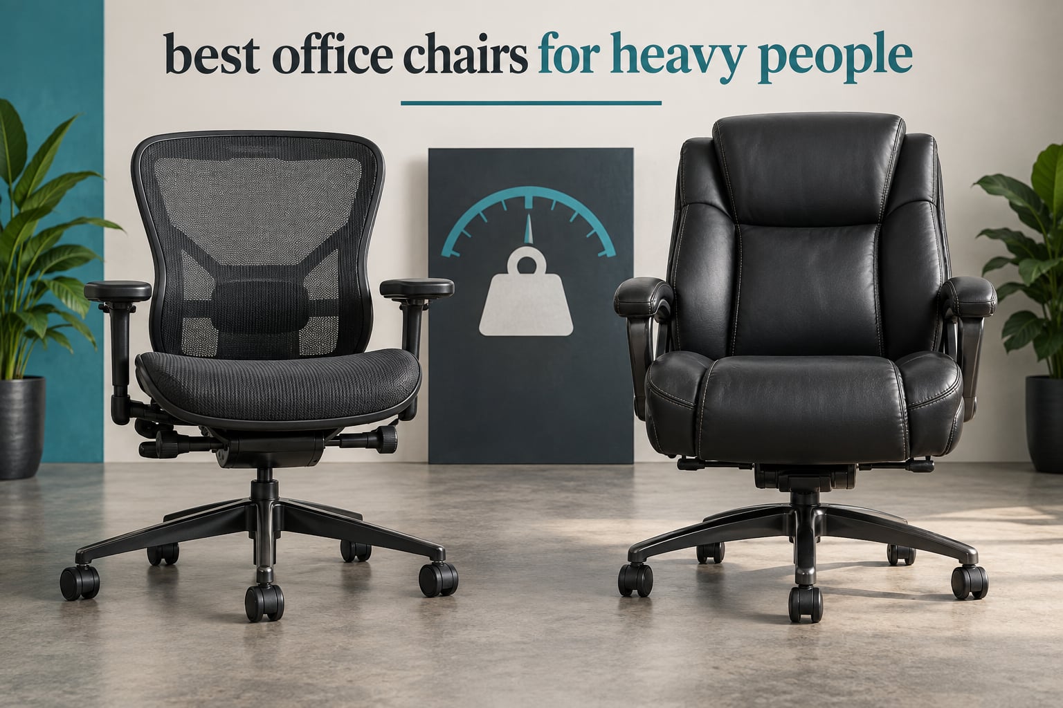 best office chairs for heavy people