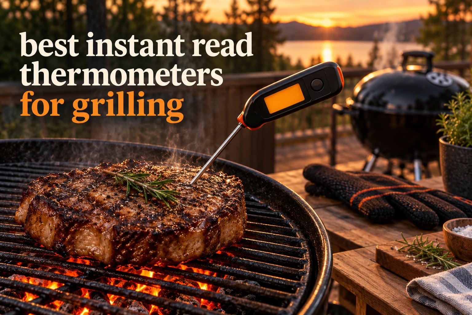 best instant read thermometers for grilling