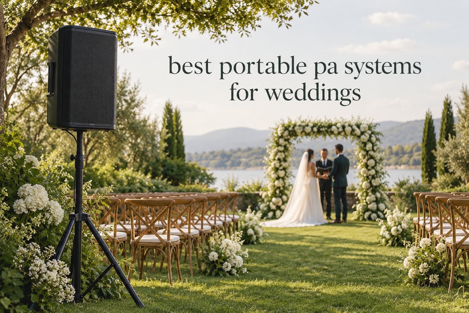 best portable pa systems for weddings