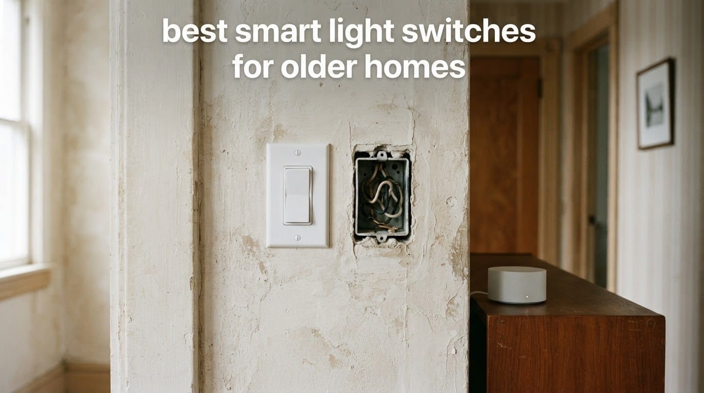 best smart light switches for older homes