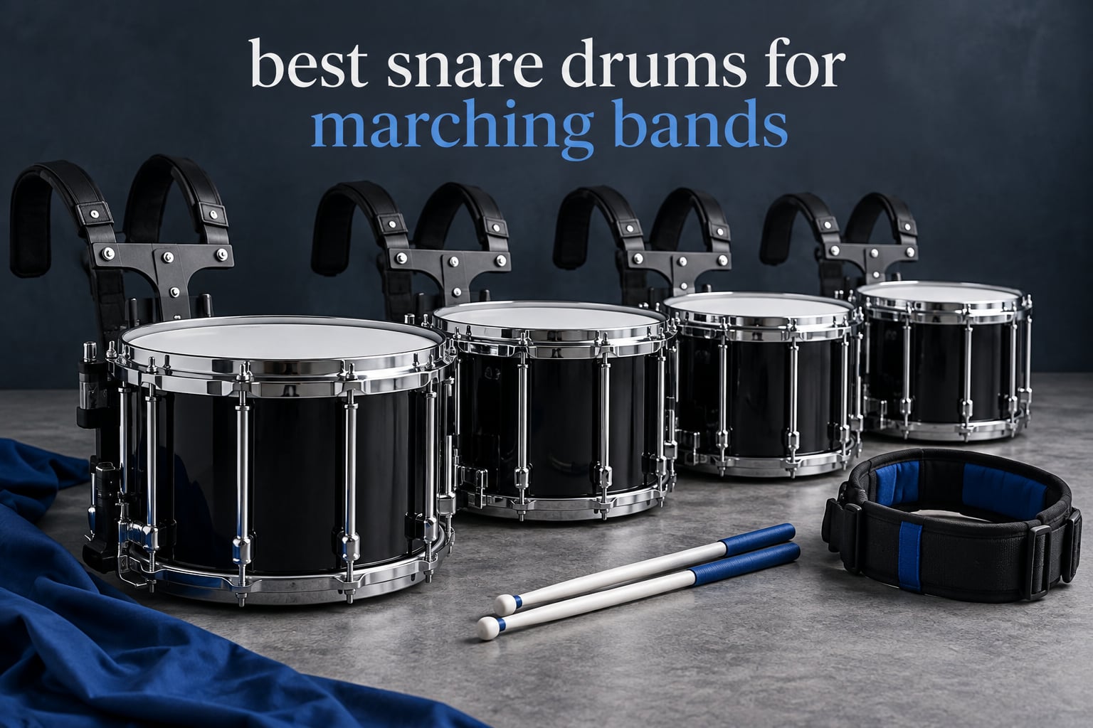 best snare drums for marching bands