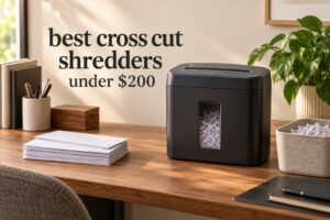 best cross cut shredders under $200