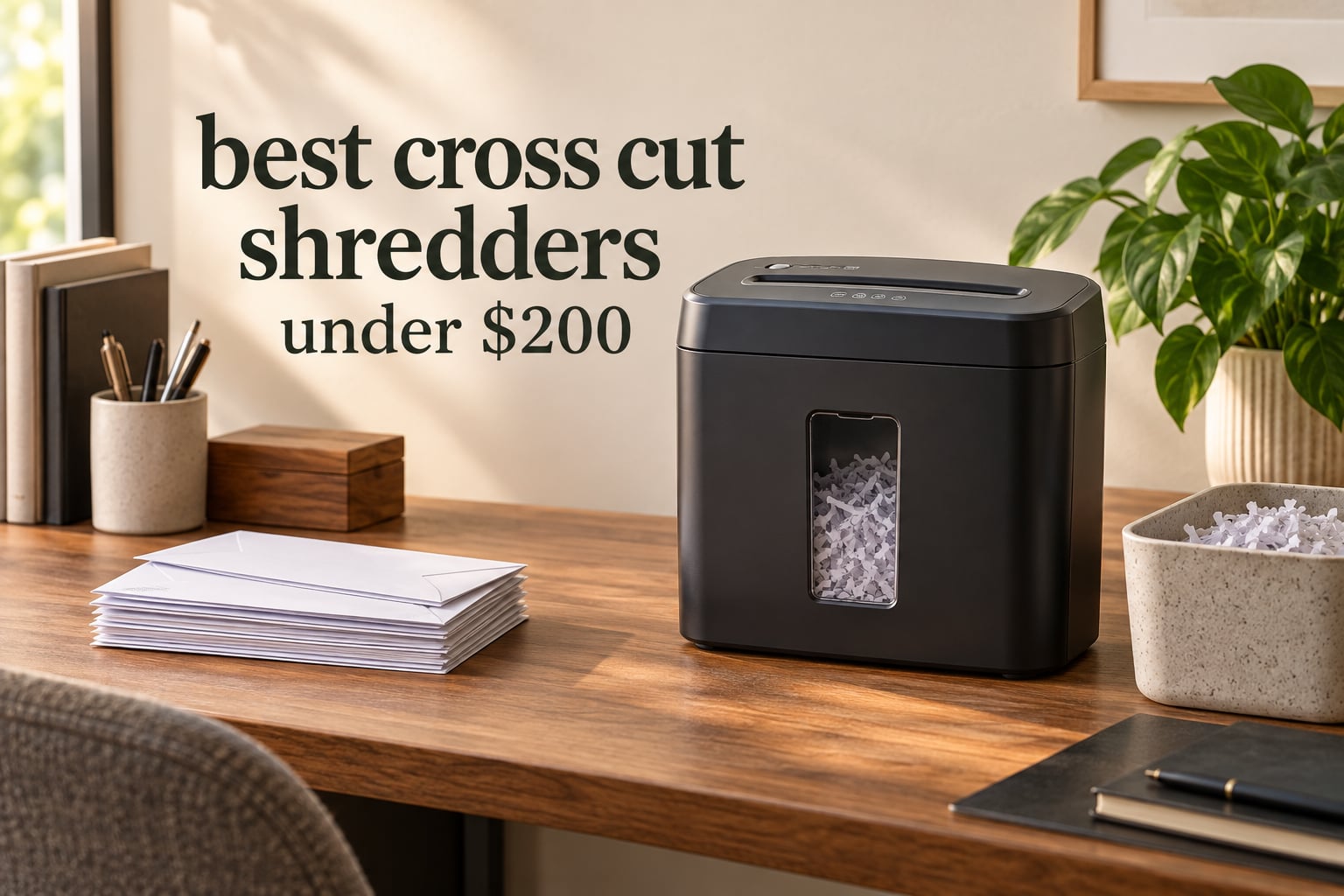 best cross cut shredders under $200