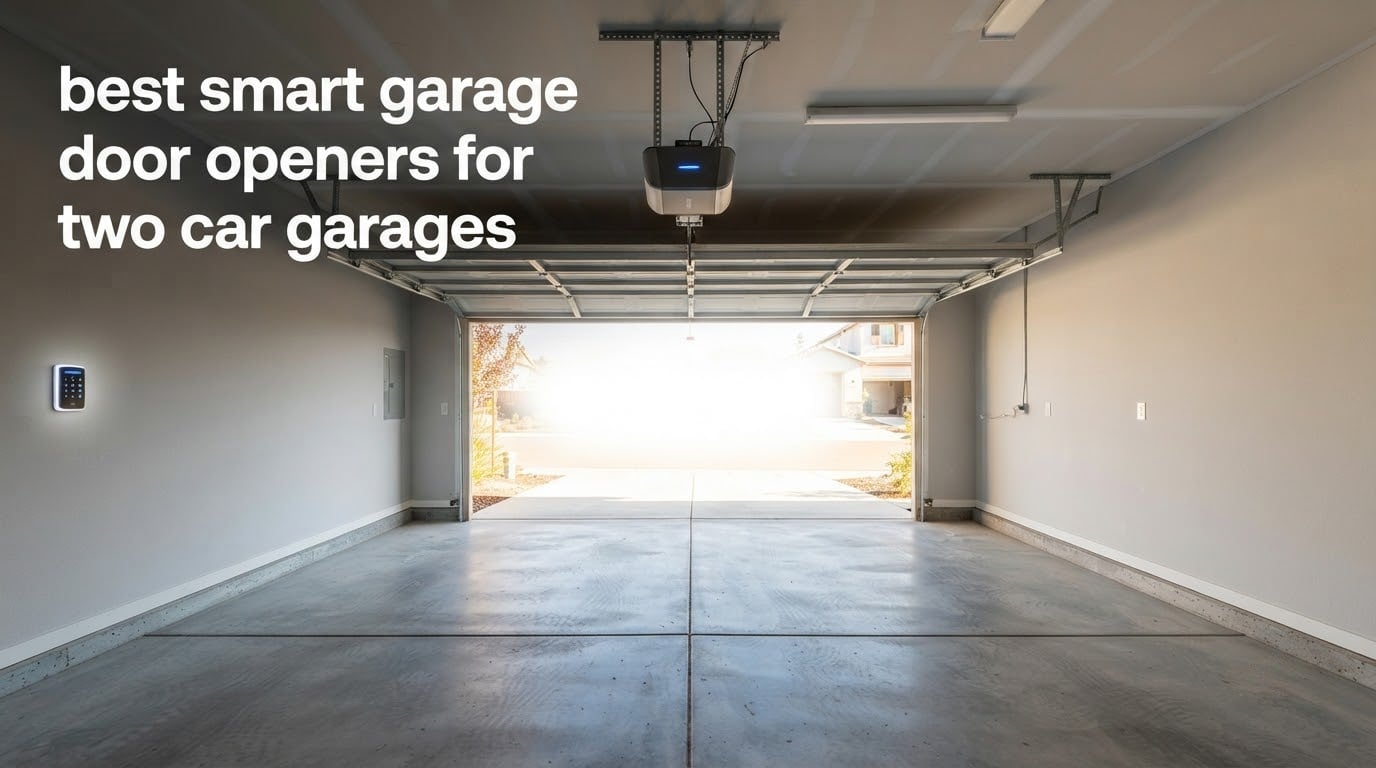 best smart garage door openers for two car garages