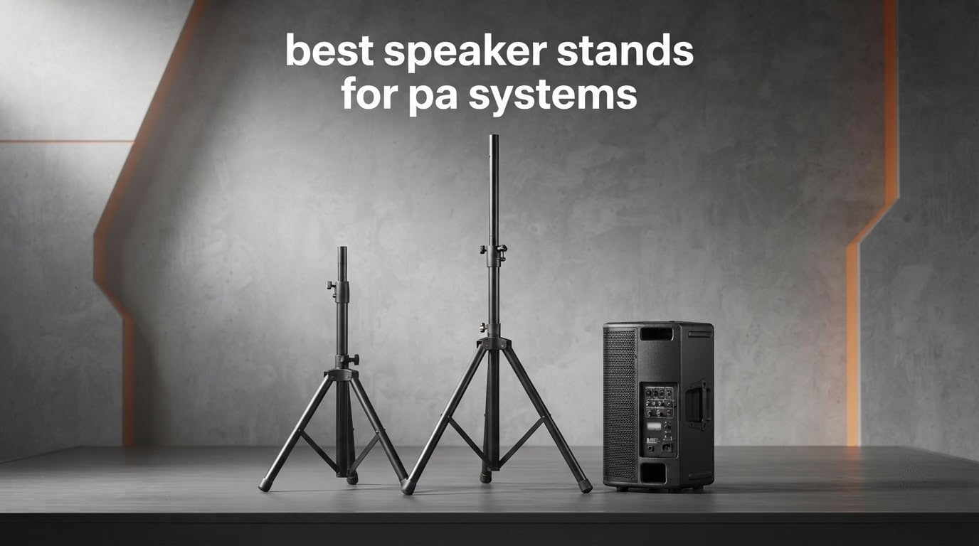 best speaker stands for pa systems