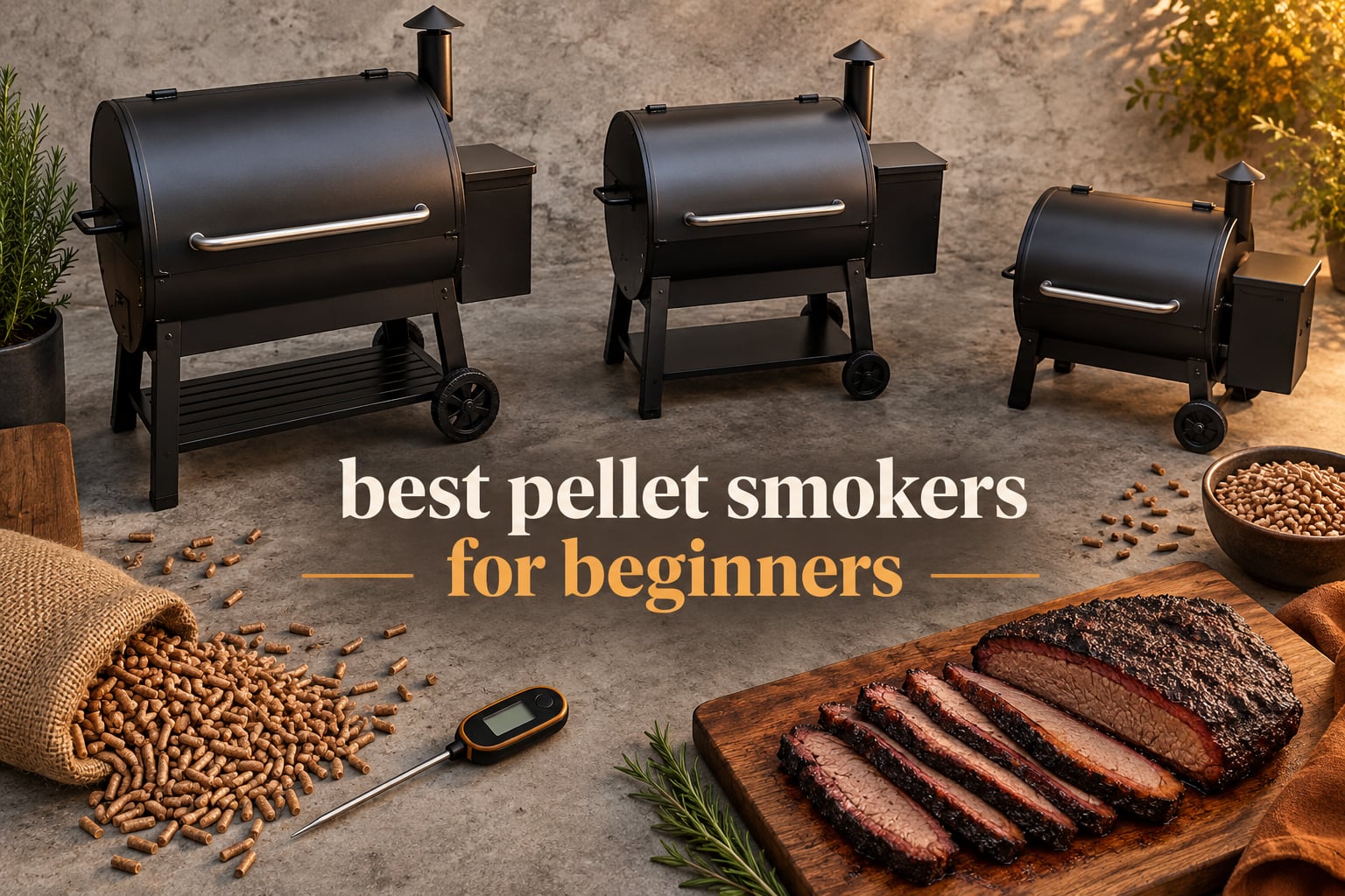best pellet smokers for beginners