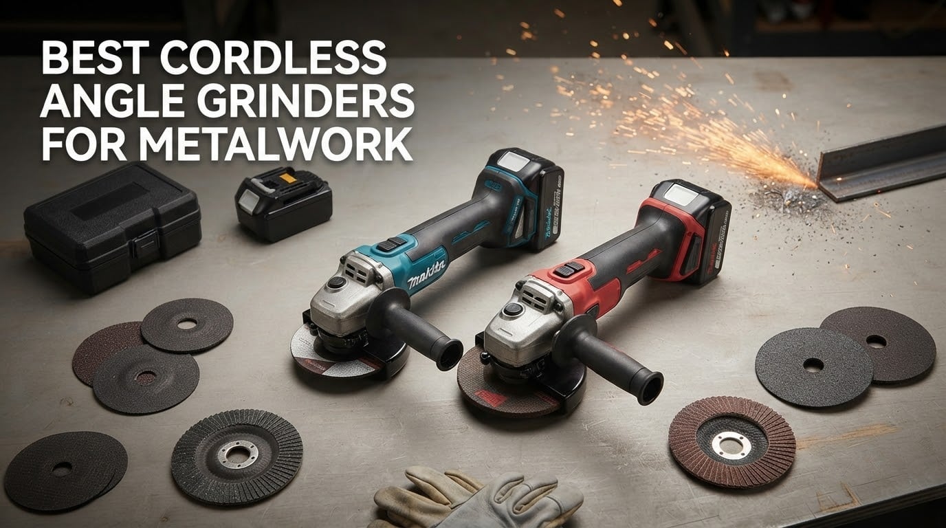 best cordless angle grinders for metalwork