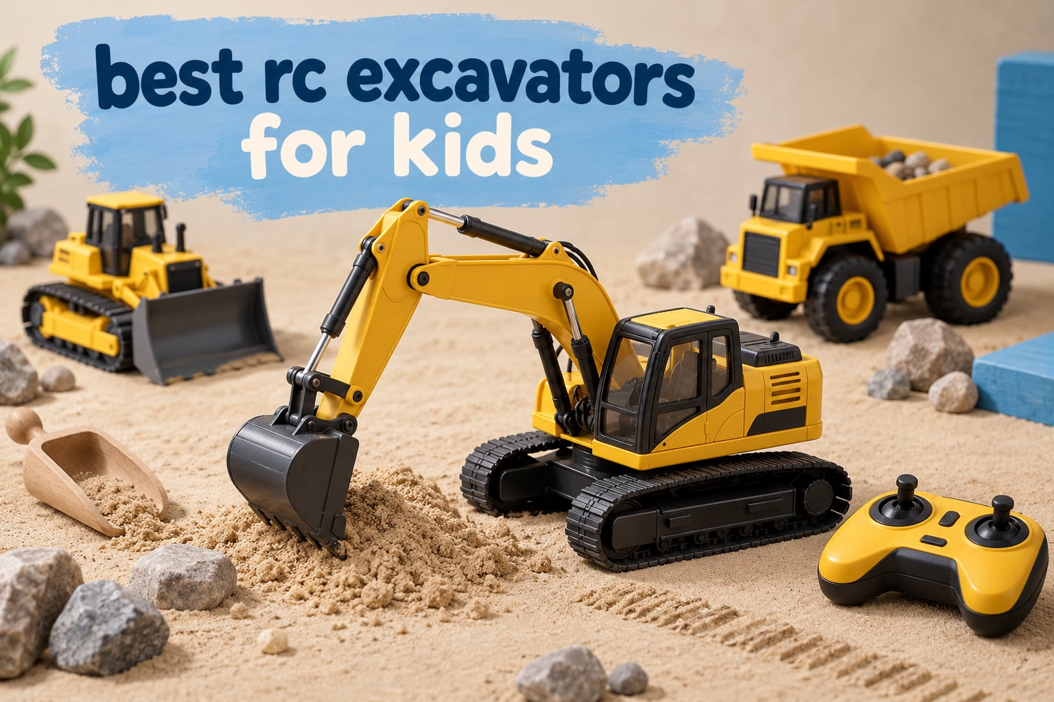 best rc excavators for kids