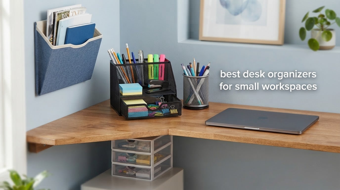 best desk organizers for small workspaces