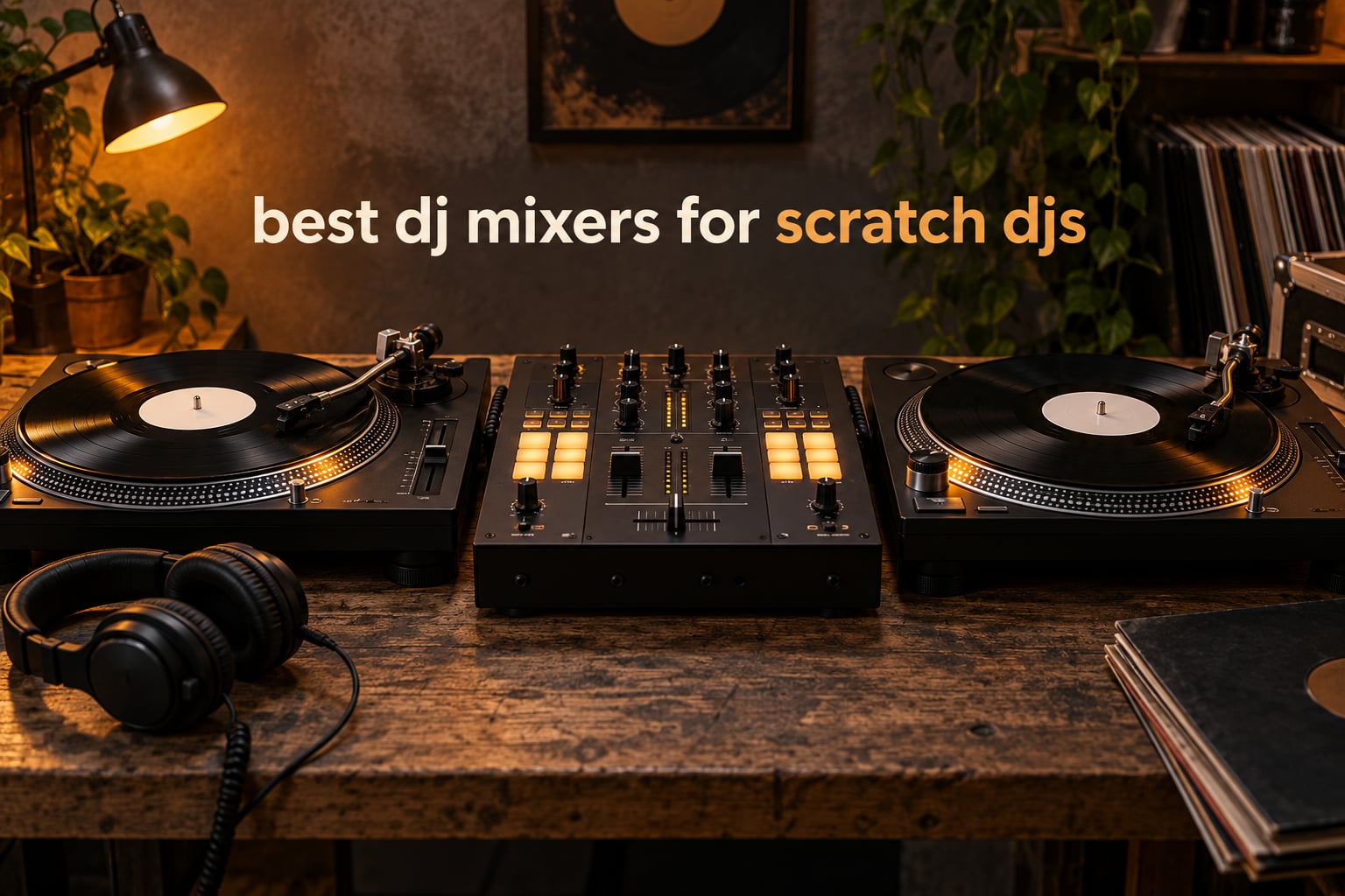 best dj mixers for scratch djs