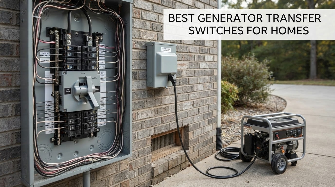 best generator transfer switches for homes