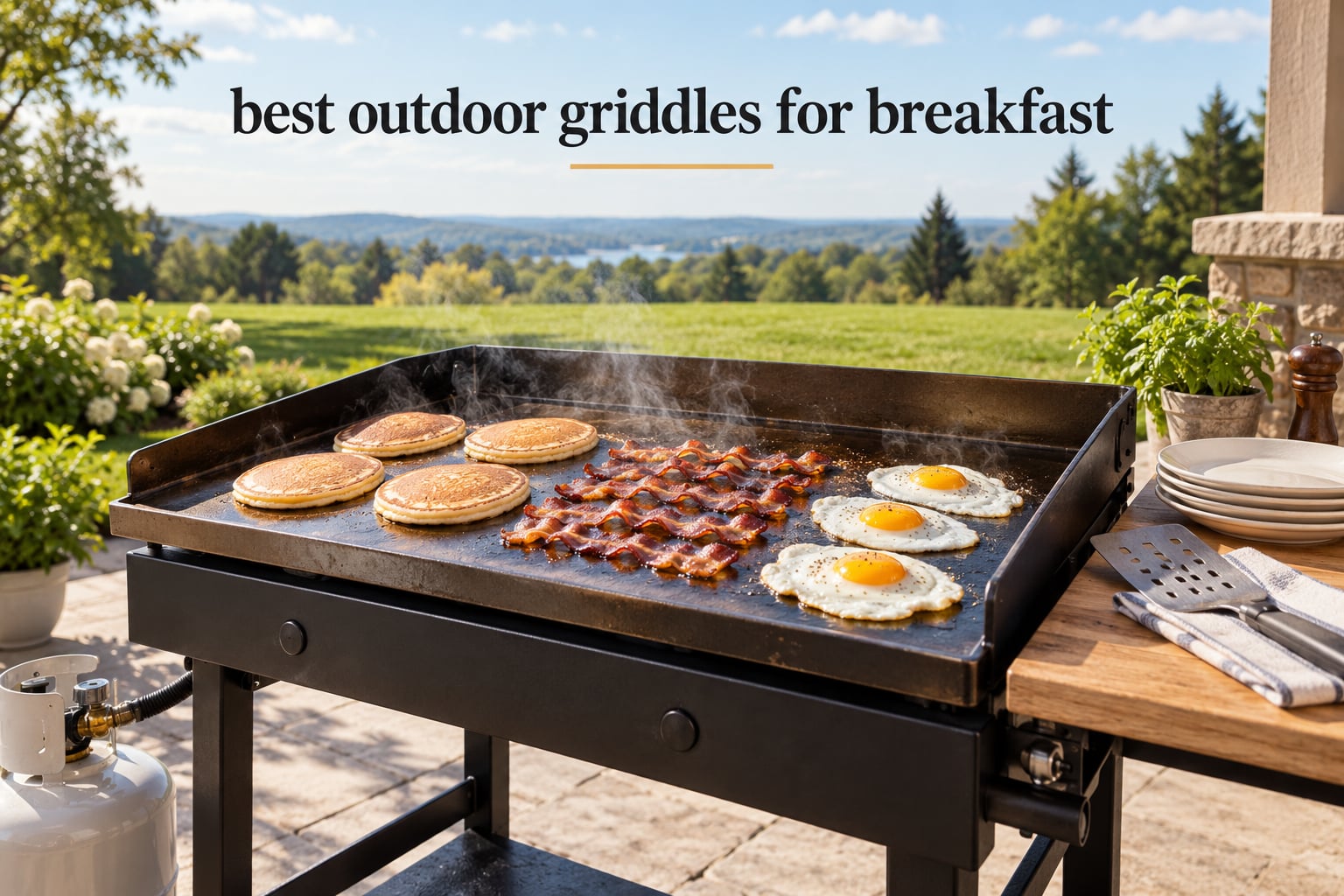 best outdoor griddles for breakfast