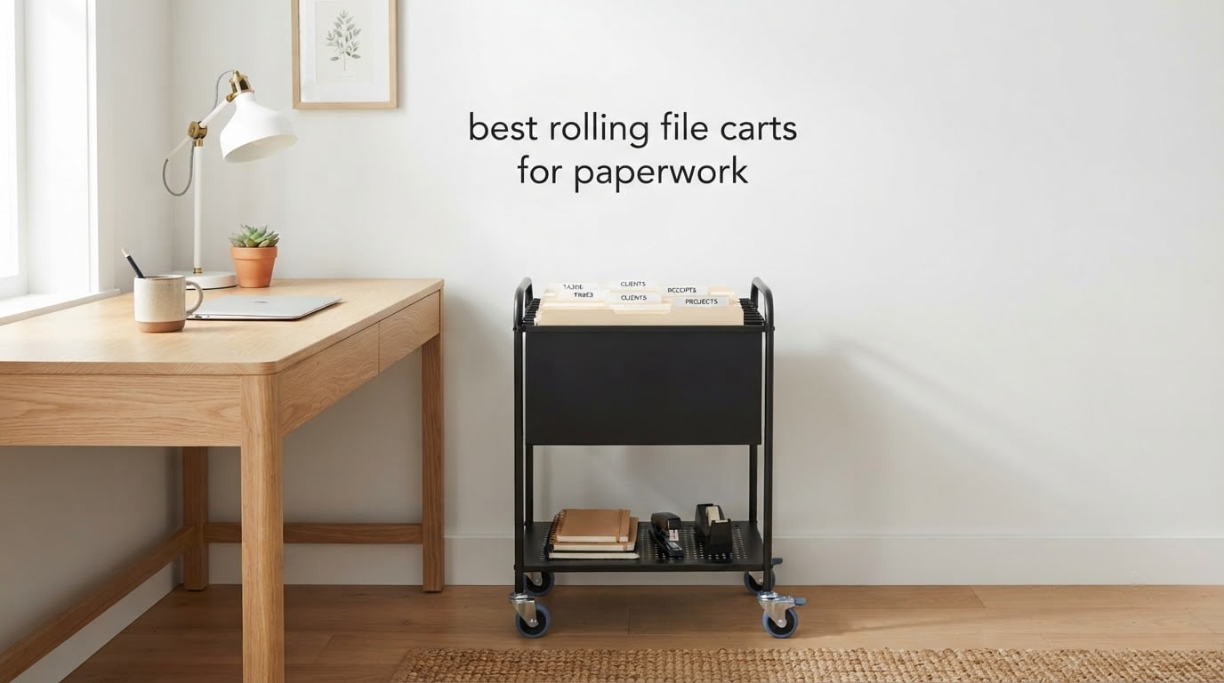 best rolling file carts for paperwork