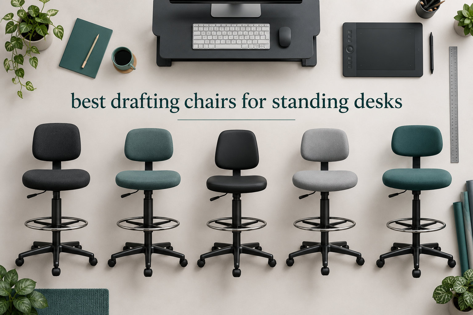 best drafting chairs for standing desks